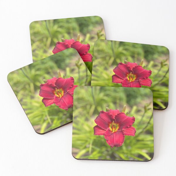 Item preview, Vibrant Red Daylily designed and sold by StudiobyGeorgette.