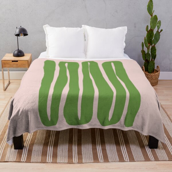 Item preview, Green Modern Abstract Shapes Art designed and sold by soheedesigns.