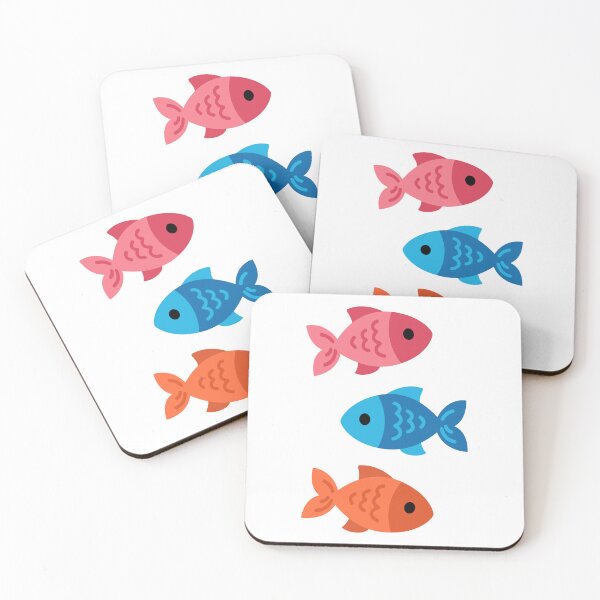 Item preview, Cute Colorful Fish Trio Pack designed and sold by Anne97s.