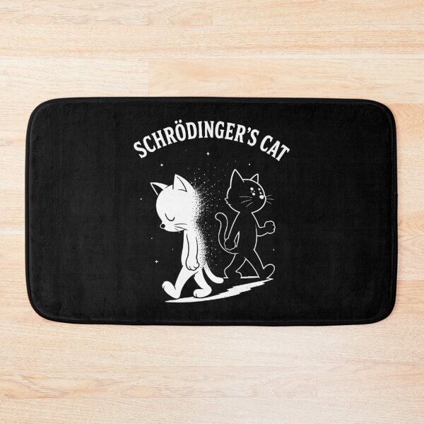 Item preview, Schrödinger's Cat Funny Science Cat Paradox designed and sold by CamaleonDesigns.