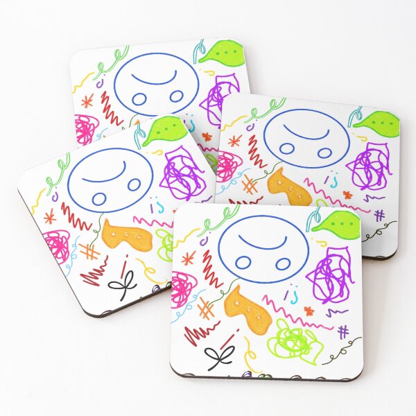Item preview, Colourful confused sad face designed and sold by StarLegend.