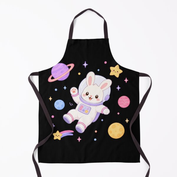 Item preview, Cute Space Bunny Astronaut Kawaii Chibi Rabbit Galaxy Art designed and sold by Seculinator.