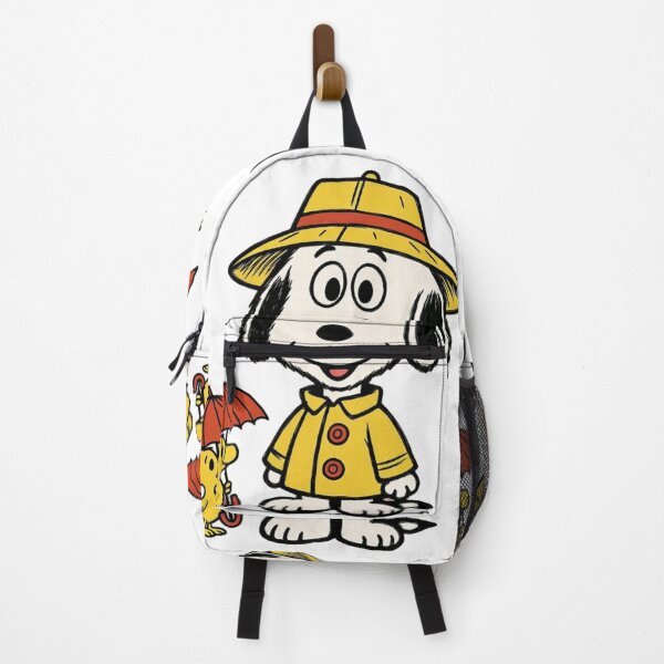 Item preview, Snoopy Raincoat with Woodstock Sticker – Peanuts Cartoon designed and sold by ExploreAura Studio.
