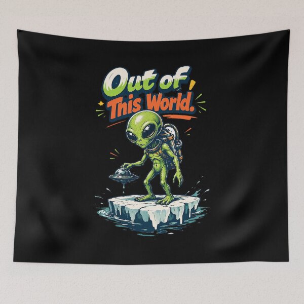 Item preview, RESIDENT ALIEN OUT OF THIS WORLD  designed and sold by ALL ART .