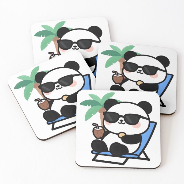 Item preview, Chill Panda-beach designed and sold by Animal-Avenue.