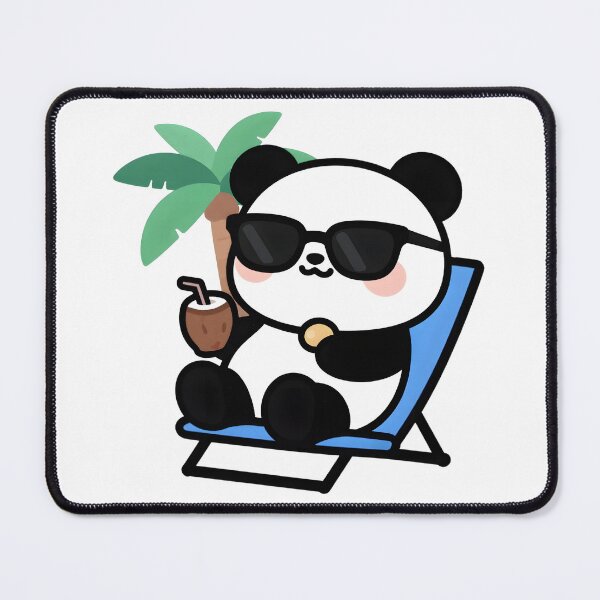 Item preview, Chill Panda-beach designed and sold by Animal-Avenue.