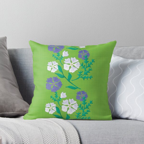 Item preview, Cornflower pattern with linen texture designed and sold by studiodrchicken.