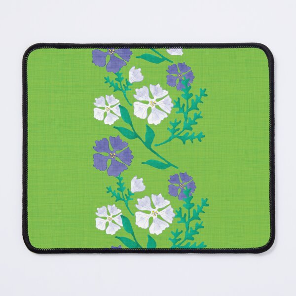 Item preview, Cornflower pattern with linen texture designed and sold by studiodrchicken.