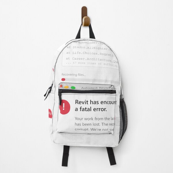 Item preview, Revit Crashed I Didn't Save — Funny Architect Sticker designed and sold by fangirl92.