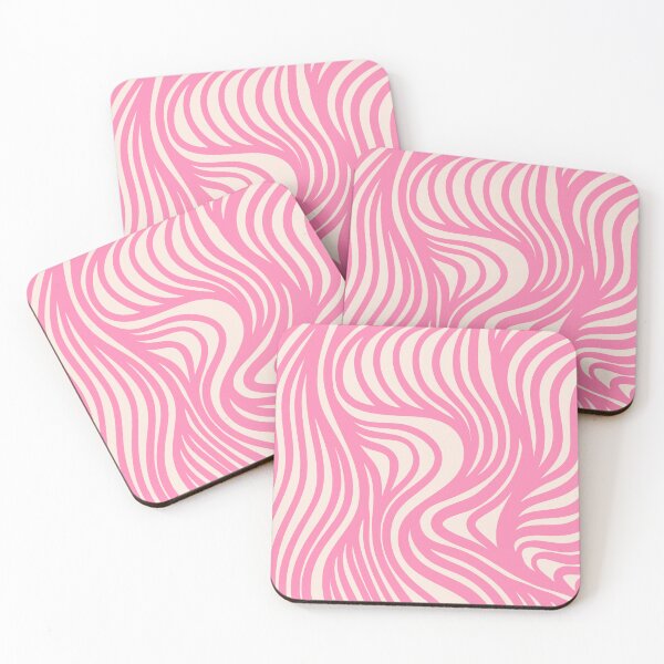 Item preview, Bright Pink Abstract Line Art designed and sold by soheedesigns.