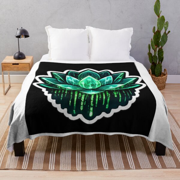 Item preview, sci-fi crystal lotus art designed and sold by AstralBloomm.