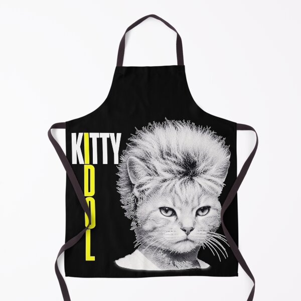 Item preview, Kitty Idol Billy Idol Cat Funny 80s Rock Punk Music designed and sold by SpainDesign77.