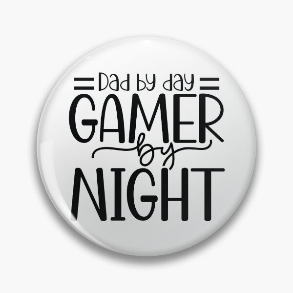 Item preview, Dad By Day Gamer By Night - Cute Fathers Day Retro Vintage Video Game Controller Geek Gaming Husband Gift designed and sold by FuzionRaptor.
