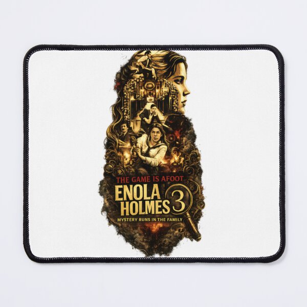 Item preview, Enola Holmes 3 The Game Is Afoot Vintage Mystery Detective designed and sold by CatLovers Studio.
