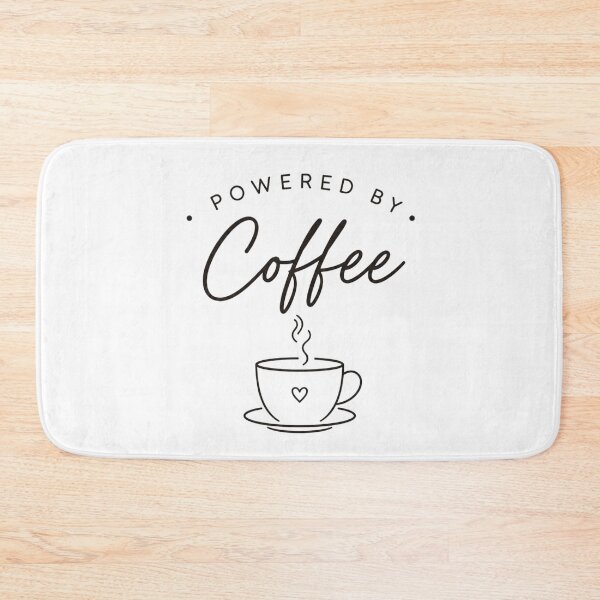 Item preview, Powered by coffee designed and sold by Side Quest Co..