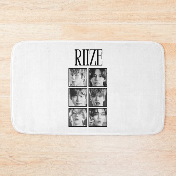 Item preview, Riizee Square Full Group Kpop Boy group Celebrity Illustration korean pop art Scrapbook Collage Cozy Y2K Vintage Design designed and sold by AJUNICE STUDIO.
