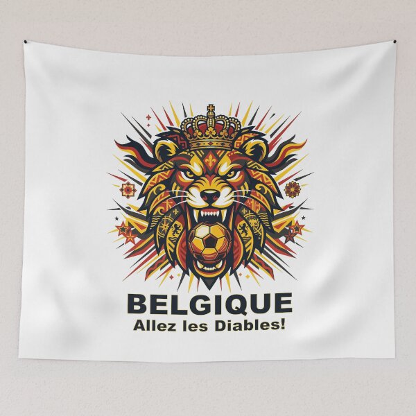 Item preview, World Cup Belgium Football Wolf designed and sold by MarcV88.