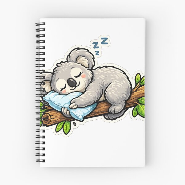 Artikelvorschau, Schläfriger Koala entworfen und verkauft von Wild Horizon Studio.