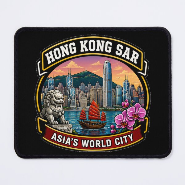 Item preview, Hong Kong – Where East Meets Skyline designed and sold by GnuArt.