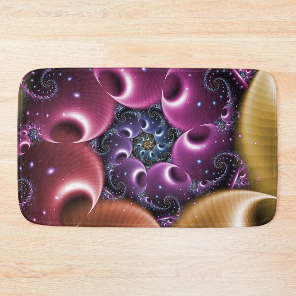 Item preview, Velvet Spiral Fractal Dream Abstract Art designed and sold by pinkal.