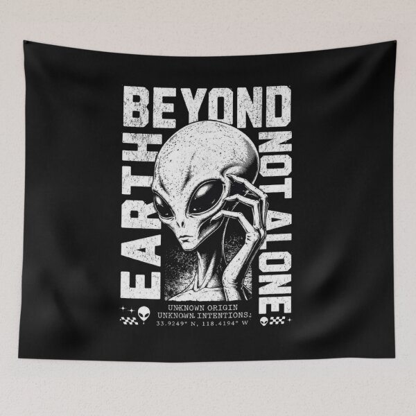 Item preview, RESIDENT ALIEN EARTH BEYOND NOT ALONE  designed and sold by ALL ART .