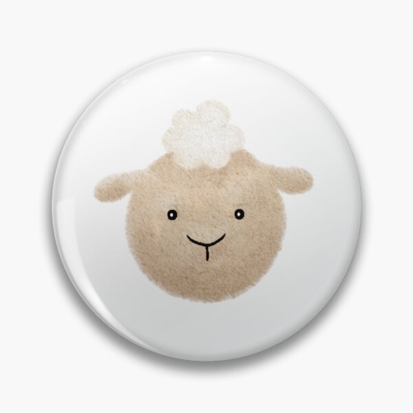 Item preview, Smiling Little Lamb Nursery Art designed and sold by OKartashova.