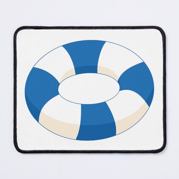 Item preview, Cute Blue White Swim Ring designed and sold by Anne97s.