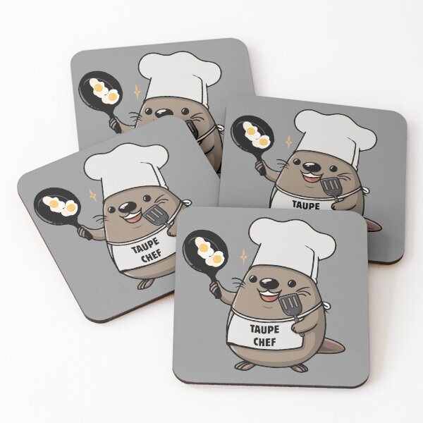Item preview, MOLE CHEF! - funny cooking and animal humor designed and sold by francoisville.