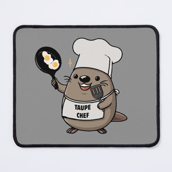 Item preview, MOLE CHEF! - funny cooking and animal humor designed and sold by francoisville.