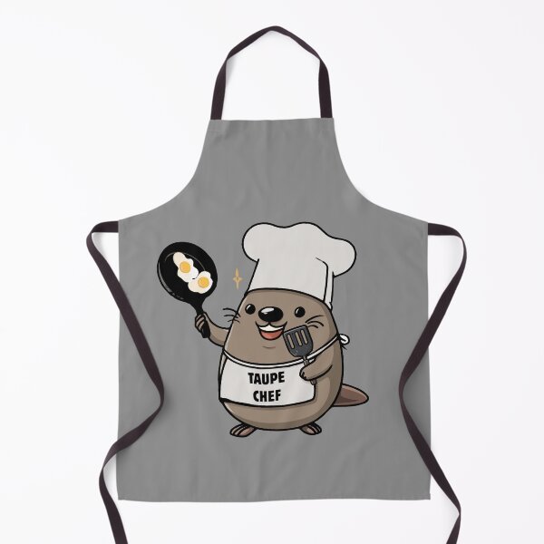Item preview, MOLE CHEF! - funny cooking and animal humor designed and sold by francoisville.