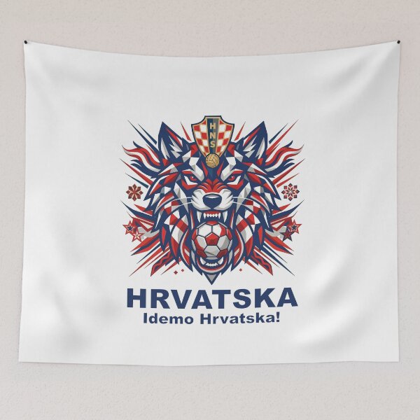 Item preview, World Cup Croatia Football Wolf designed and sold by MarcV88.