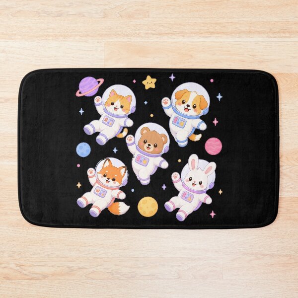 Item preview, Cute Space Animals Astronaut Kawaii Chibi Galaxy Pattern designed and sold by Seculinator.
