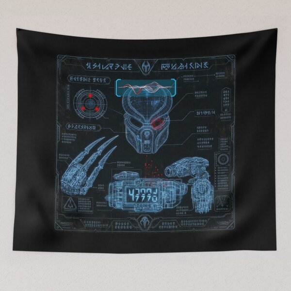 Item preview, Predator Alien Blueprint 04 designed and sold by Rex Vox.