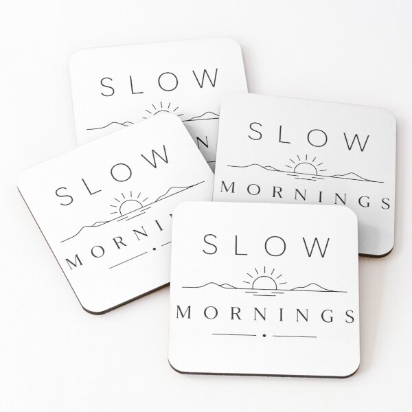 Item preview, Slow Mornings designed and sold by Side Quest Co..