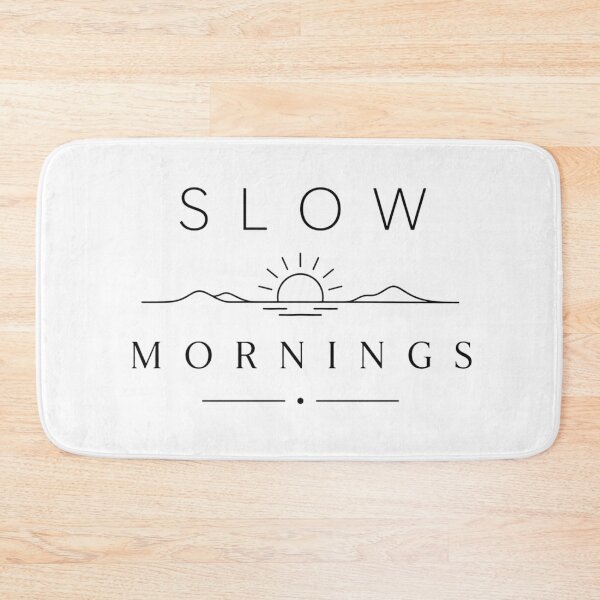 Item preview, Slow Mornings designed and sold by Side Quest Co..