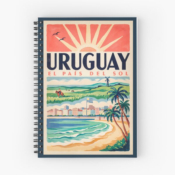 Item preview, Uruguay Culture Illustration Travel Art Vintage designed and sold by KrisSidDesigns.