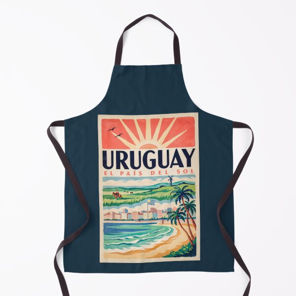 Item preview, Uruguay Culture Illustration Travel Art Vintage designed and sold by KrisSidDesigns.