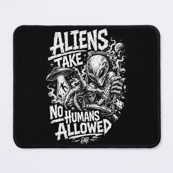 Item preview, RESIDENT ALIEN TAKE NO HUMANS ALLOWED designed and sold by ALL ART .