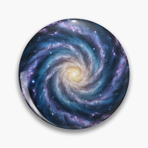 Item preview, Spiral Galaxy Art Print — Vibrant Deep Space Nebula Painting, Face-On Galaxy Wall Art for Astronomy Lovers, Space Decor & Stargazers1 designed and sold by OandSDesigns23.