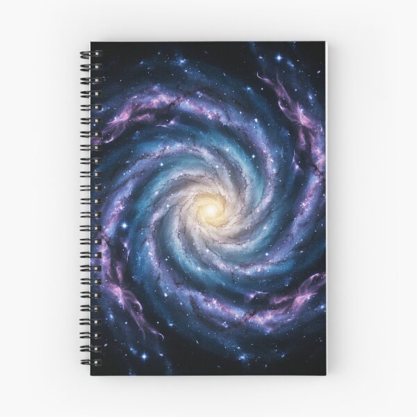 Item preview, Spiral Galaxy Art Print — Vibrant Deep Space Nebula Painting, Face-On Galaxy Wall Art for Astronomy Lovers, Space Decor & Stargazers1 designed and sold by OandSDesigns23.