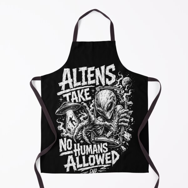 Item preview, RESIDENT ALIEN TAKE NO HUMANS ALLOWED designed and sold by ALL ART .