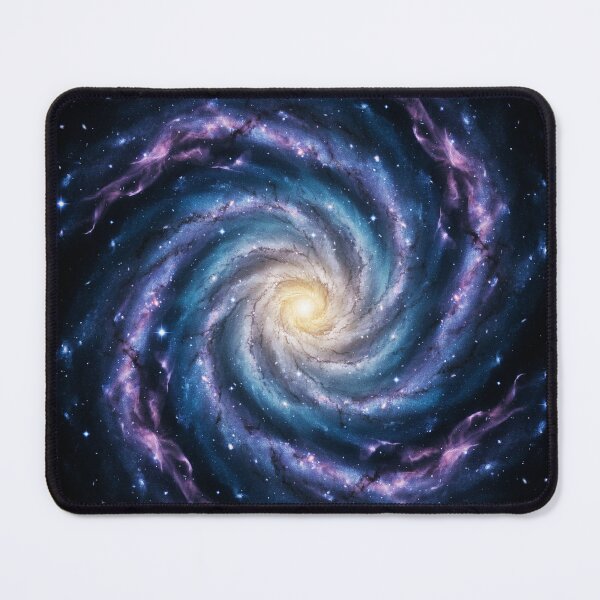 Item preview, Spiral Galaxy Art Print — Vibrant Deep Space Nebula Painting, Face-On Galaxy Wall Art for Astronomy Lovers, Space Decor & Stargazers1 designed and sold by OandSDesigns23.