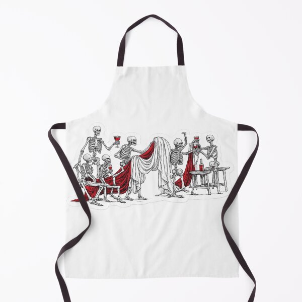 Item preview, Victorian Skeleton Gathering | Gothic Macabre Art designed and sold by UrbanPrintVibes.