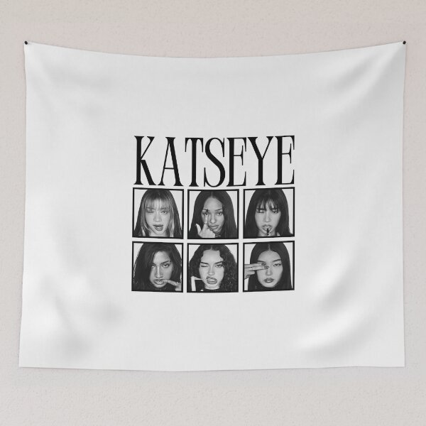 Item preview, KATSEYEE Kpop Square Full Member Y2K Group Collage Digital Art Portrait designed and sold by AJUNICE STUDIO.