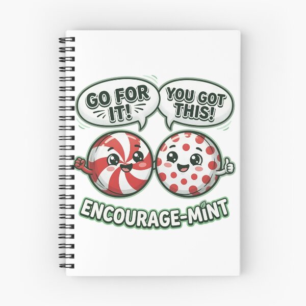 Item preview, Encourage-Mint Motivational Peppermint Pun designed and sold by TshirtsOnline-.