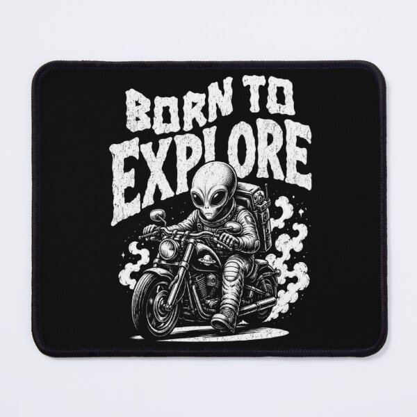 Item preview, RESIDENT ALIEN BORN TO EXPLORE designed and sold by ALL ART .