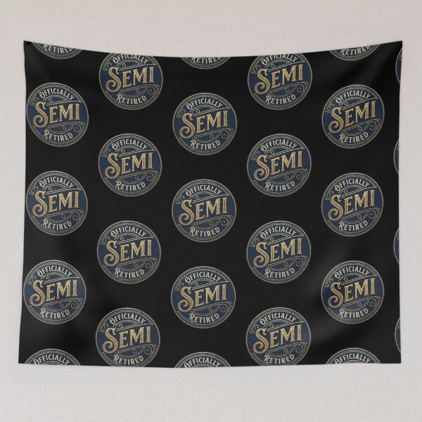 Item preview, Officially Semi Retired Vintage Emblem designed and sold by d247.