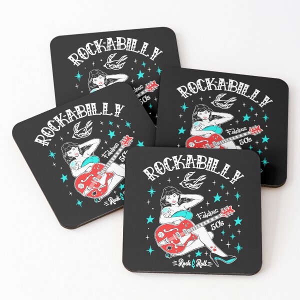 Item preview, Rockabilly Pin Up Girl Vintage 1950s Sock Hop Rock and Roll designed and sold by MemphisCenter.