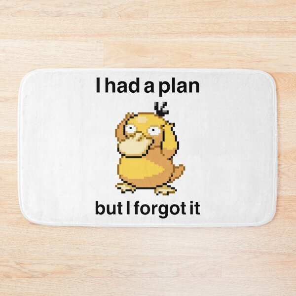 Item preview, I had a plan but i forgot it Psydu pixelart designed and sold by Life Goes On Studio.