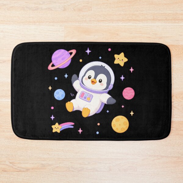 Item preview, Cute Space Penguin Astronaut Kawaii Chibi Galaxy Art designed and sold by Seculinator.